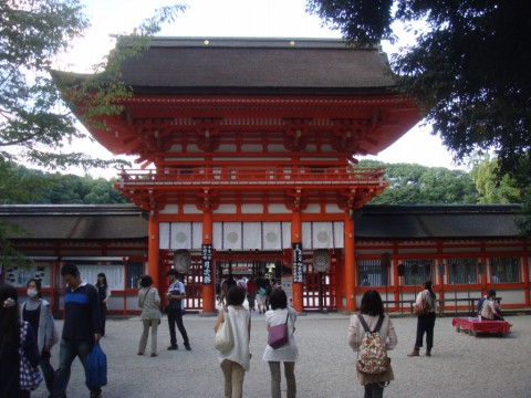 下鴨神社　楼門