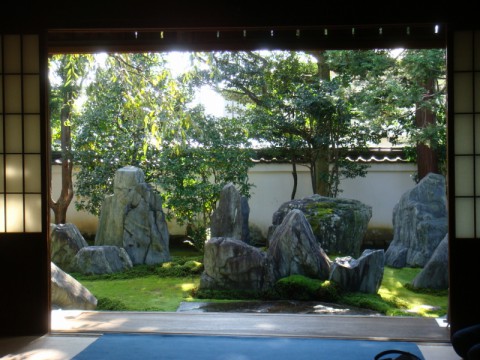 重森三玲庭園美術館の庭