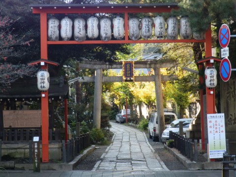 粟田神社参道口